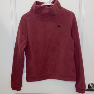 The Black dog fleece turtle neck sweatshirt- great condition